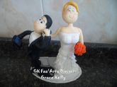 Topo De Bolo Casamento De Biscuit